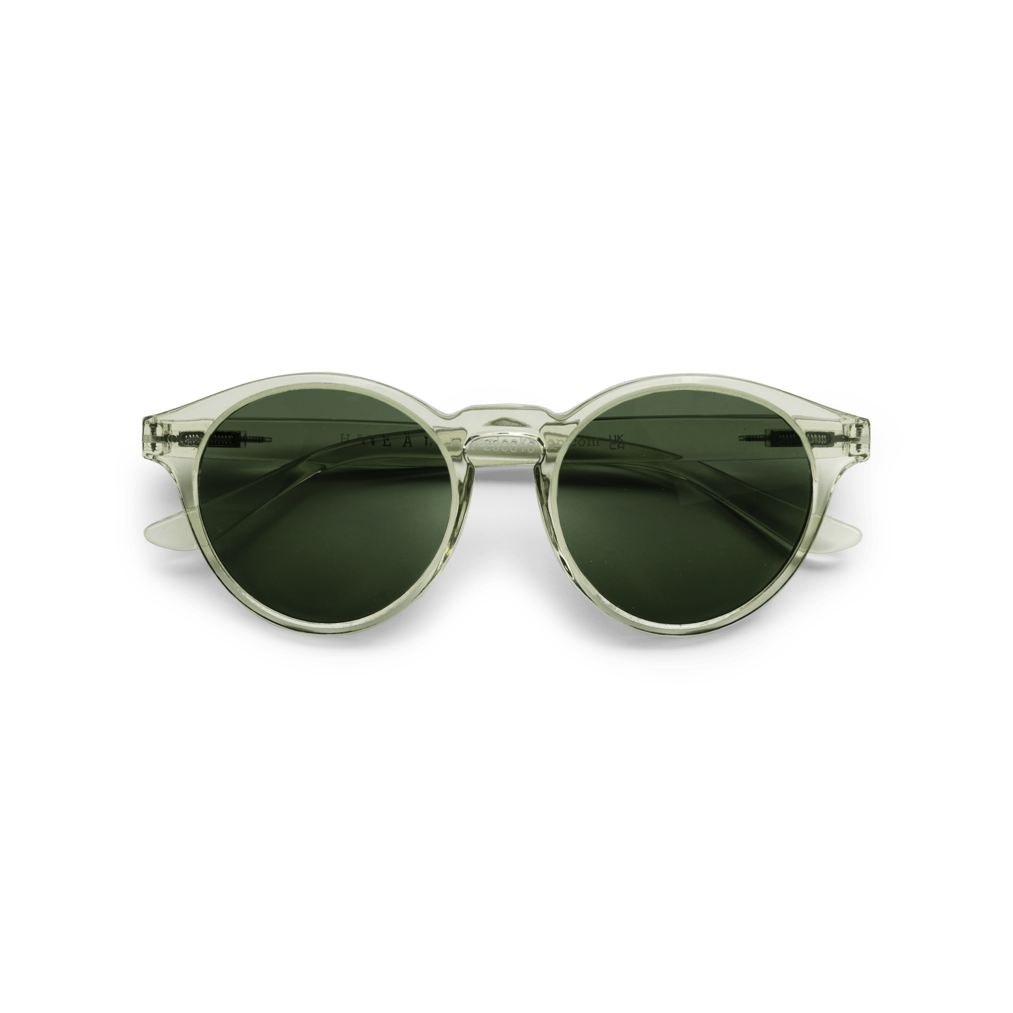 Solbriller m. lesefelt Casual - clear jade