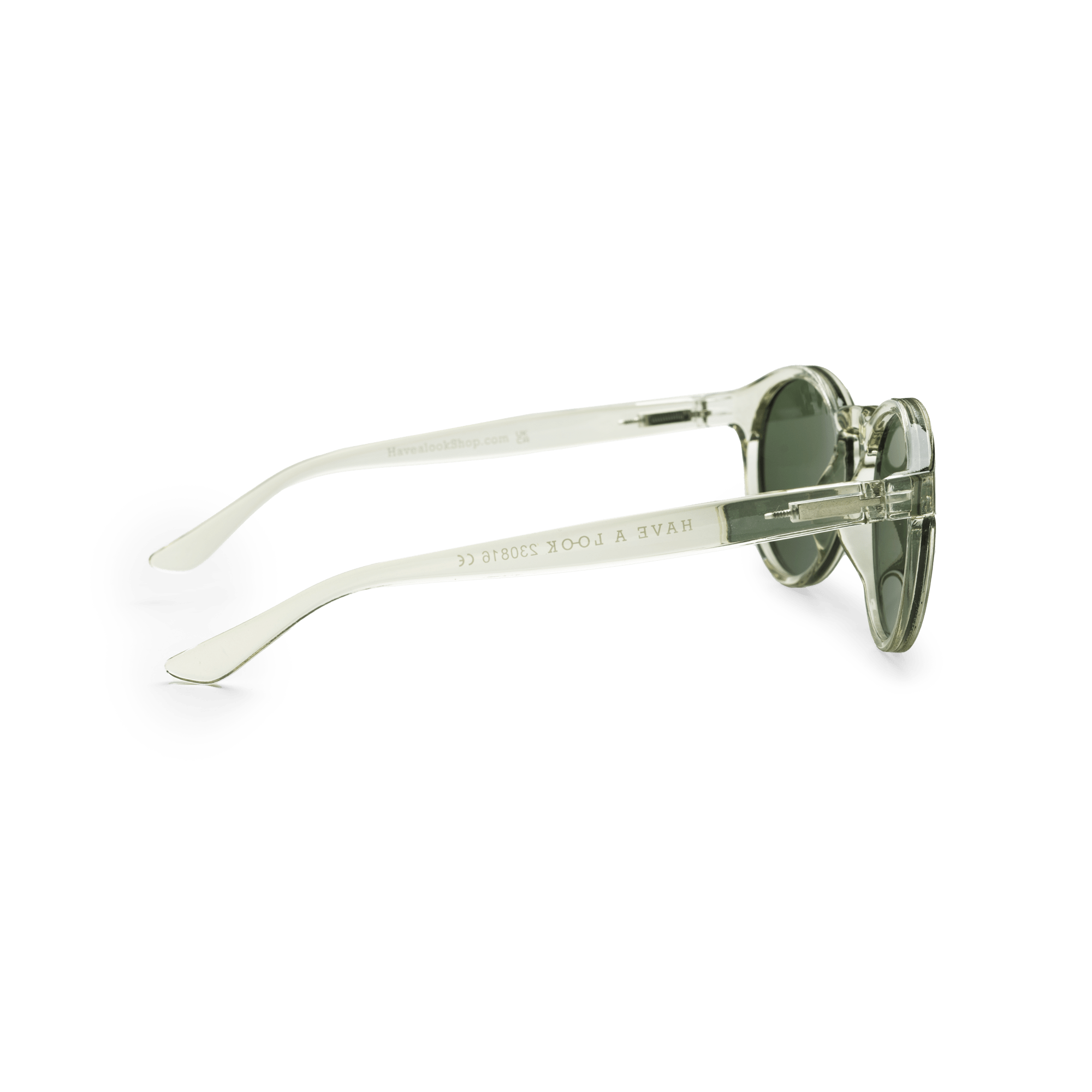 Solbriller m. lesefelt Casual - clear jade