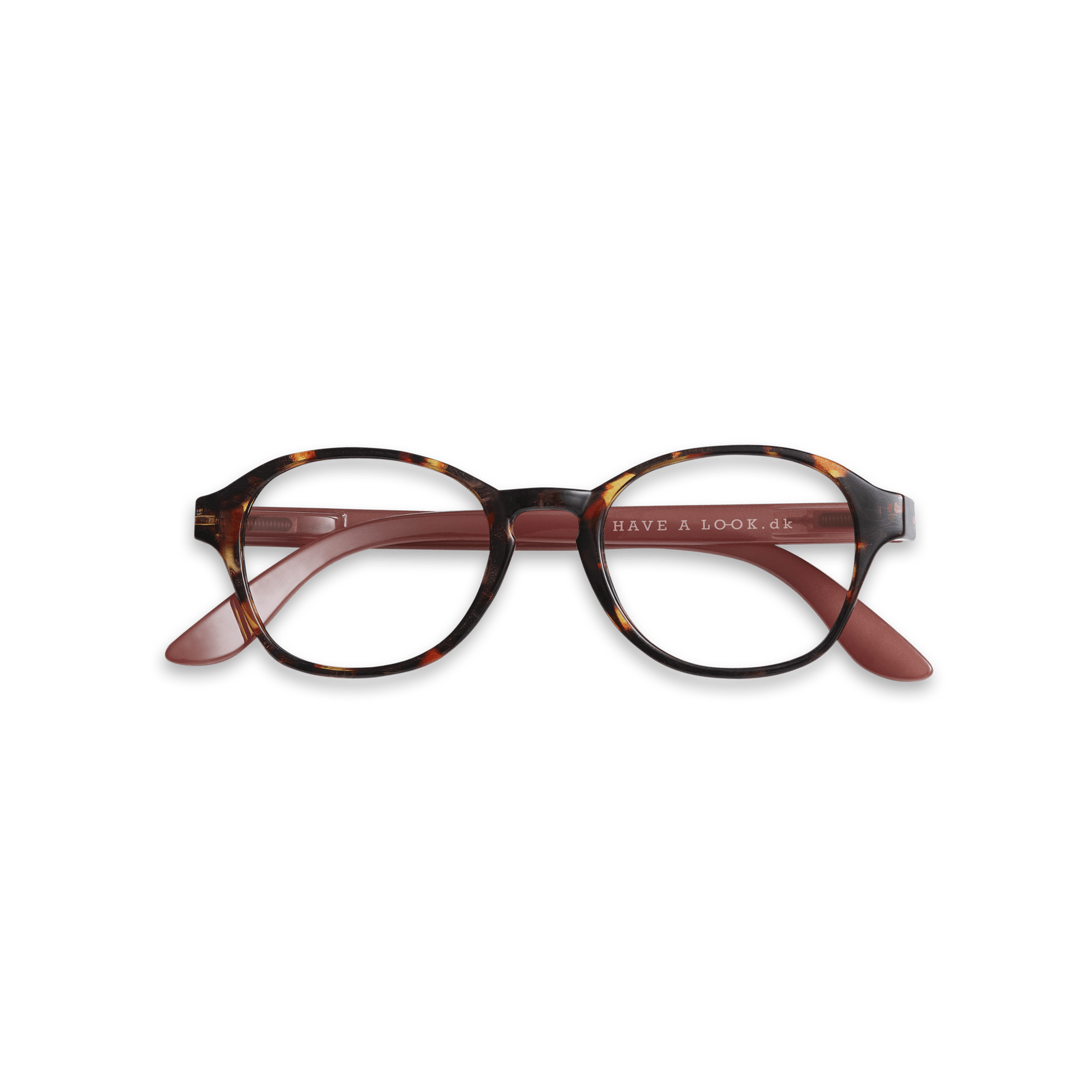 Lesebriller Circle - tortoise/rose