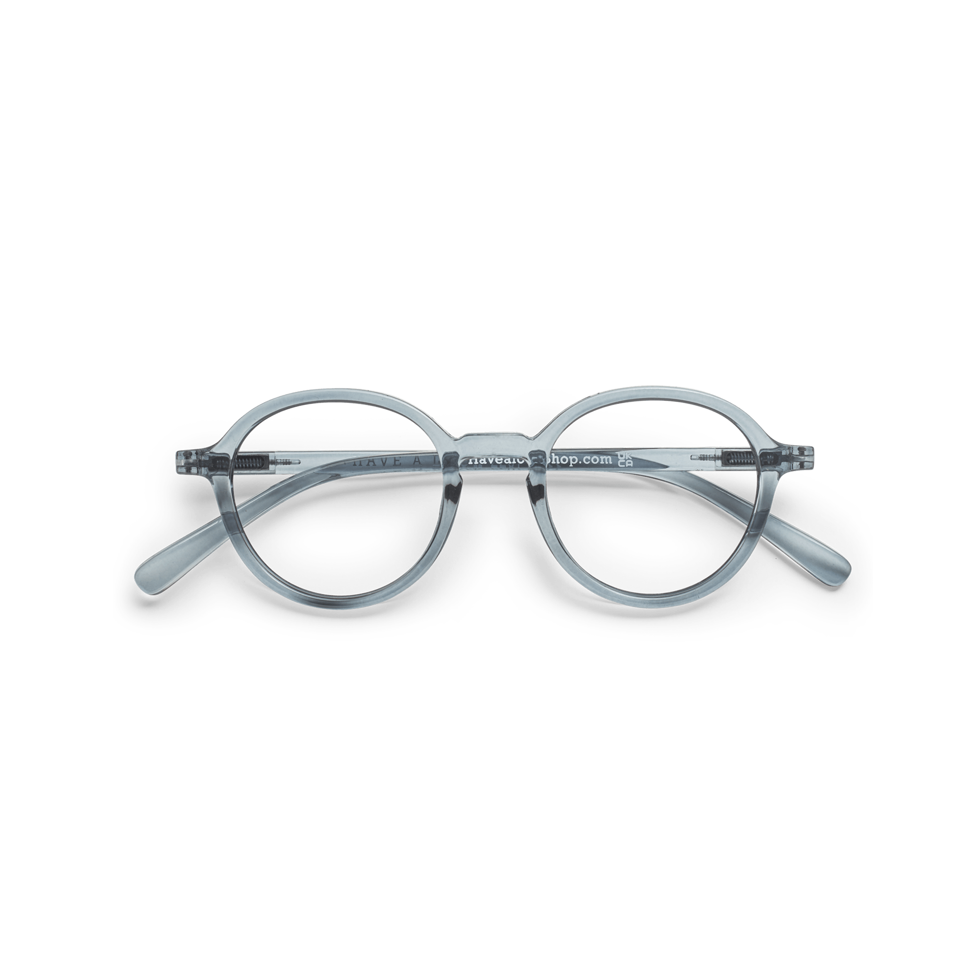 Lesebriller Circle Slim - smoke