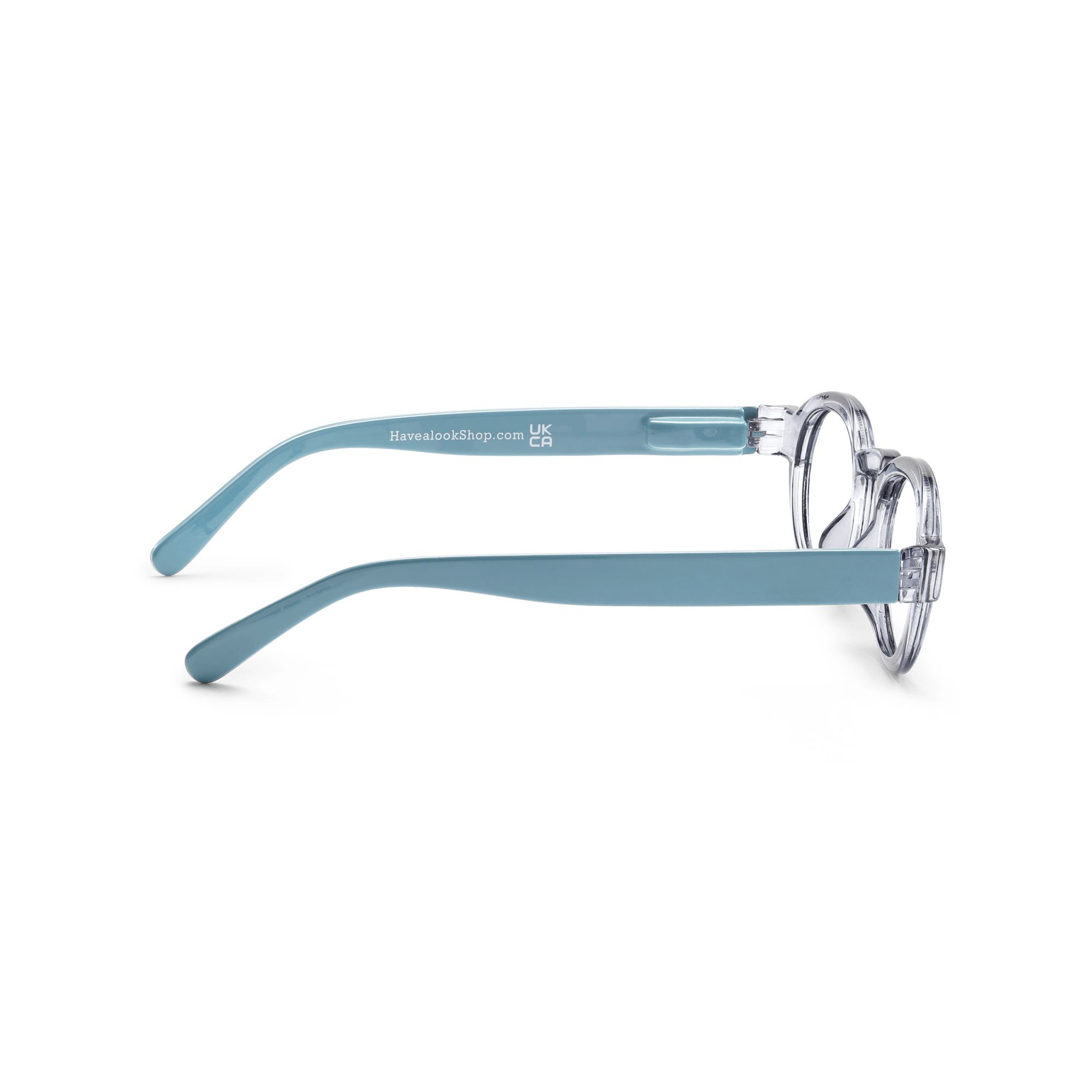 Blålysbriller Circle Twist - grey/blue