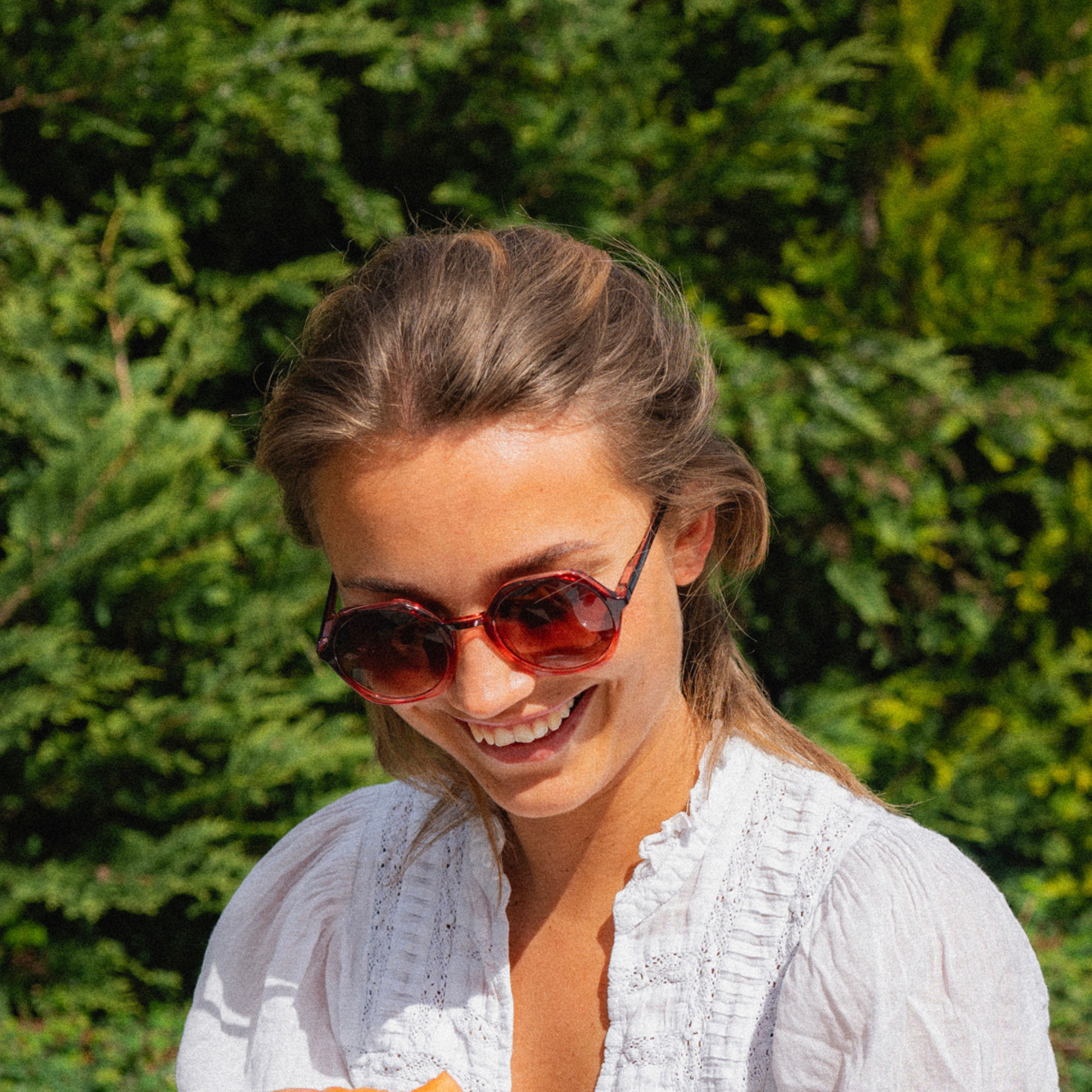 Minus-solbriller Edgy - brown