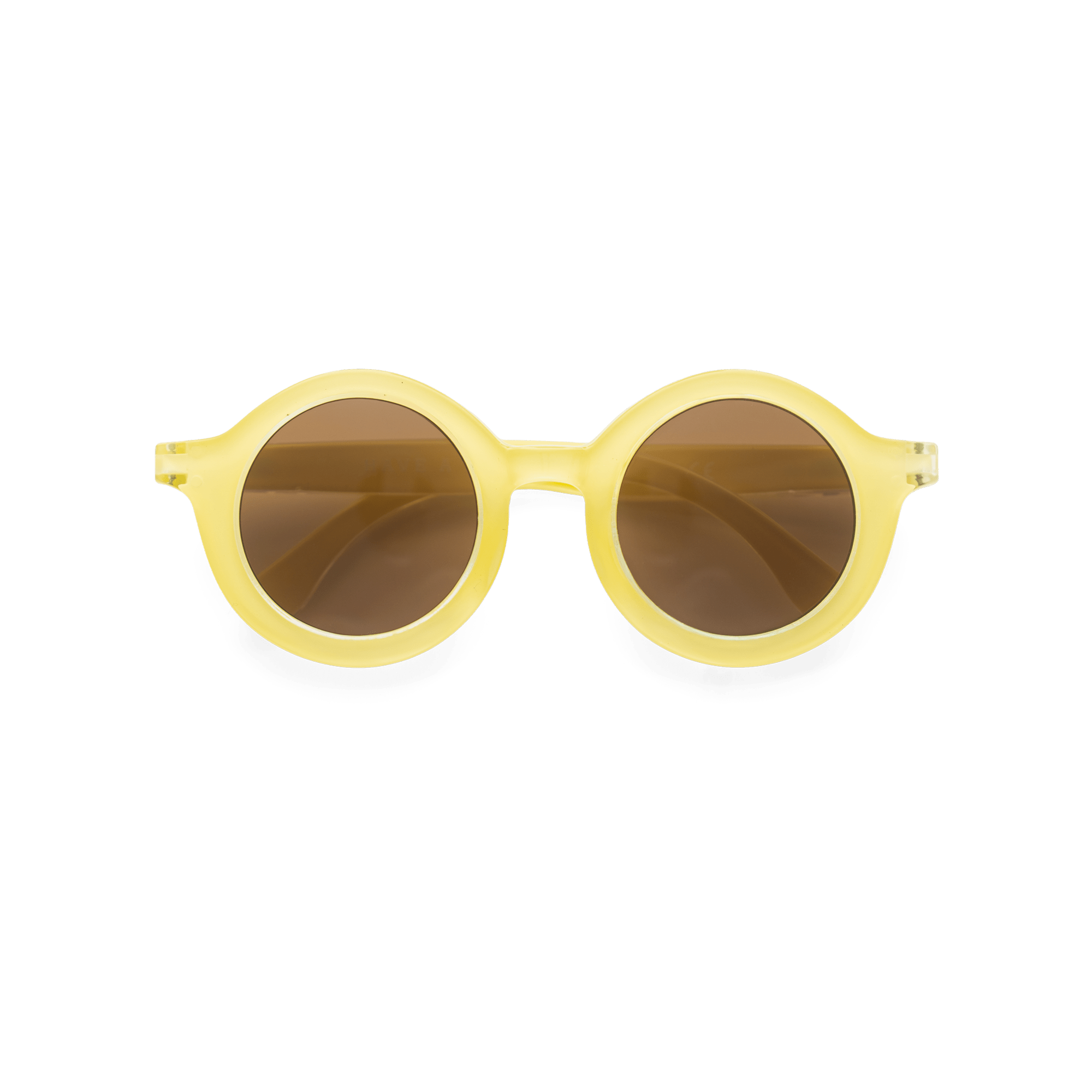 Solbriller for barn Circle Mini - banana
