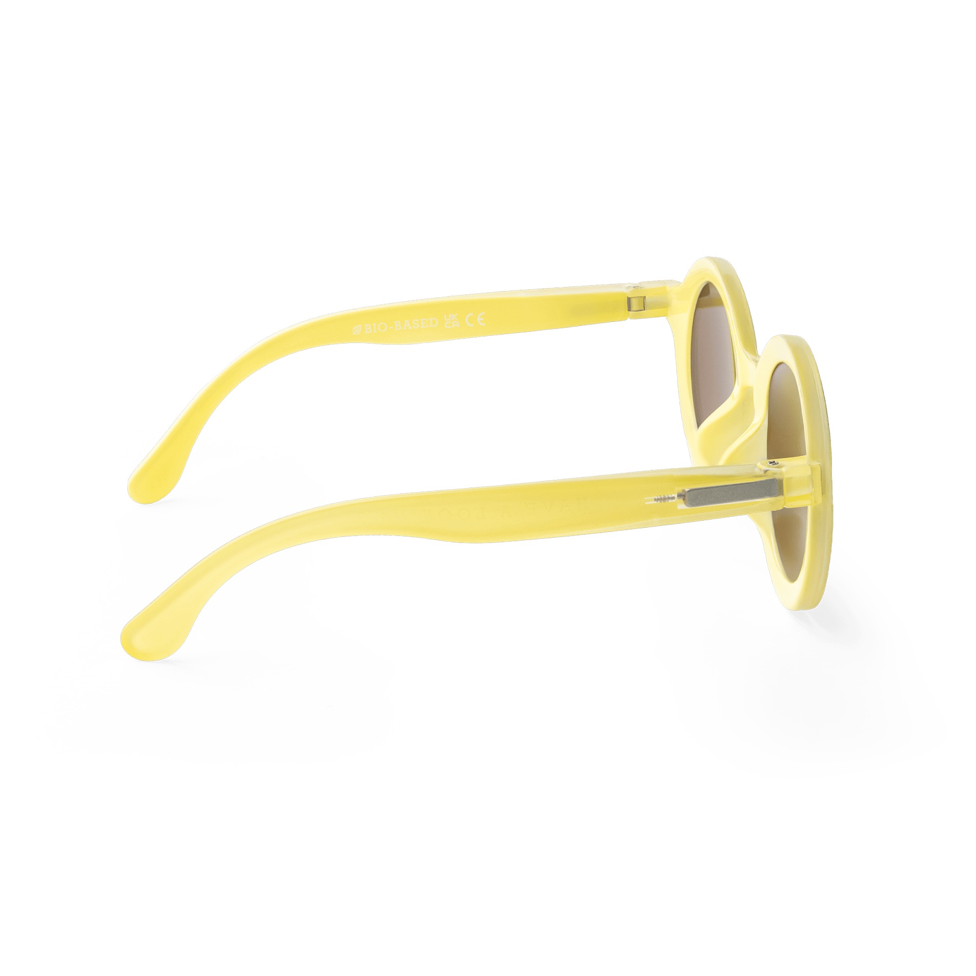 Solbriller for barn Circle Mini - banana