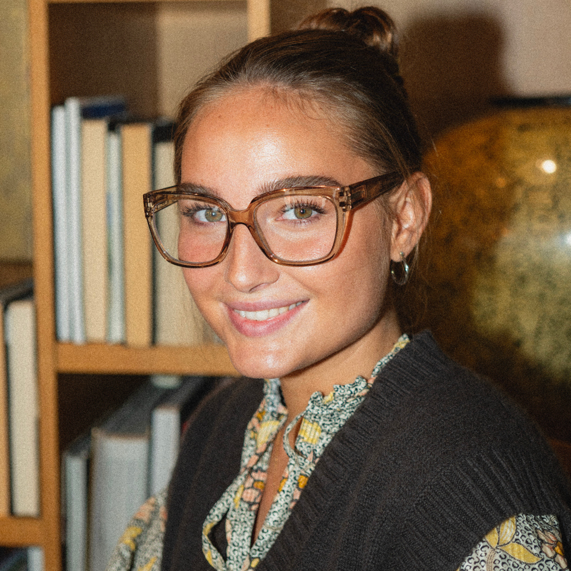 Blålysbriller Mood - brown sugar