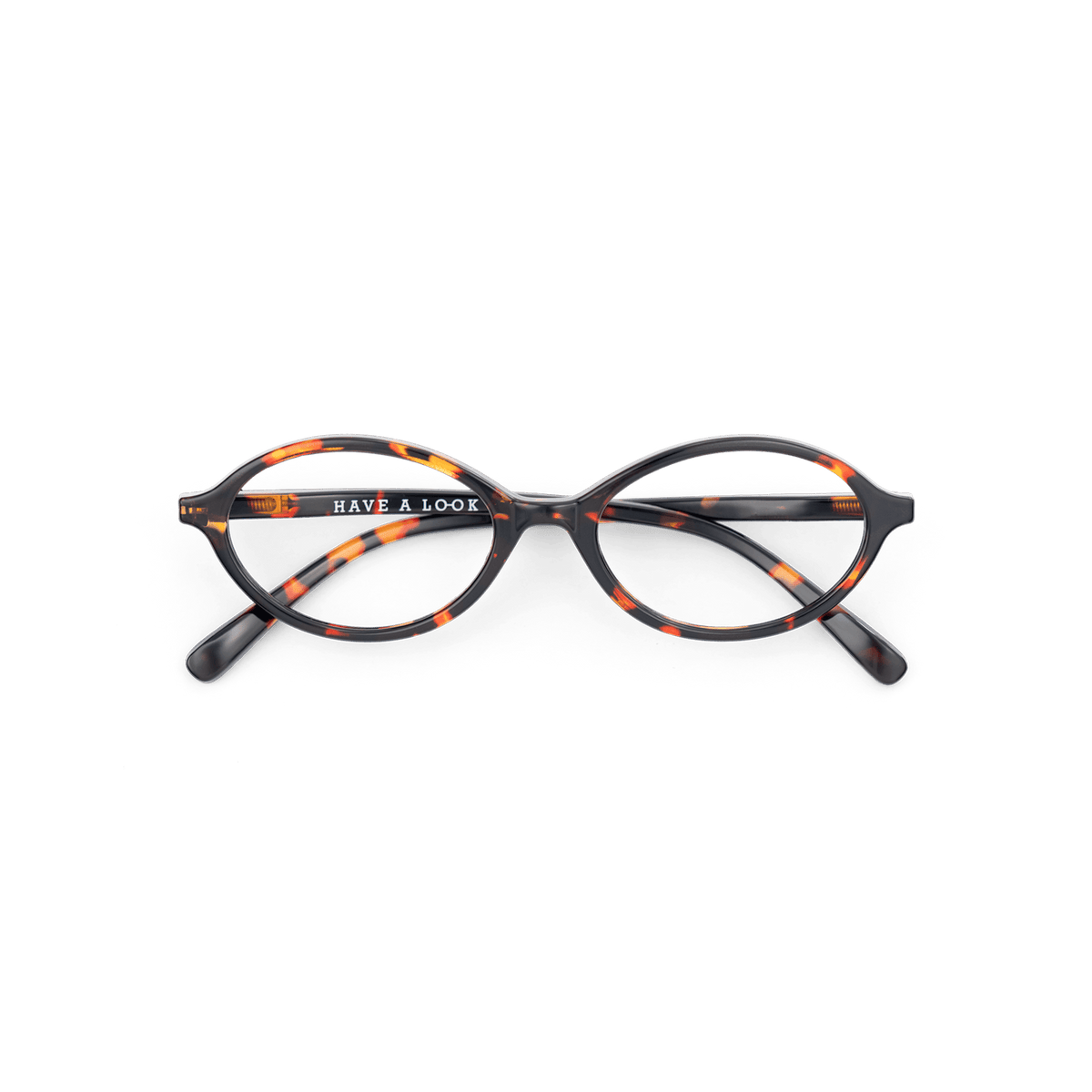 Lesebriller Oval - tortoise