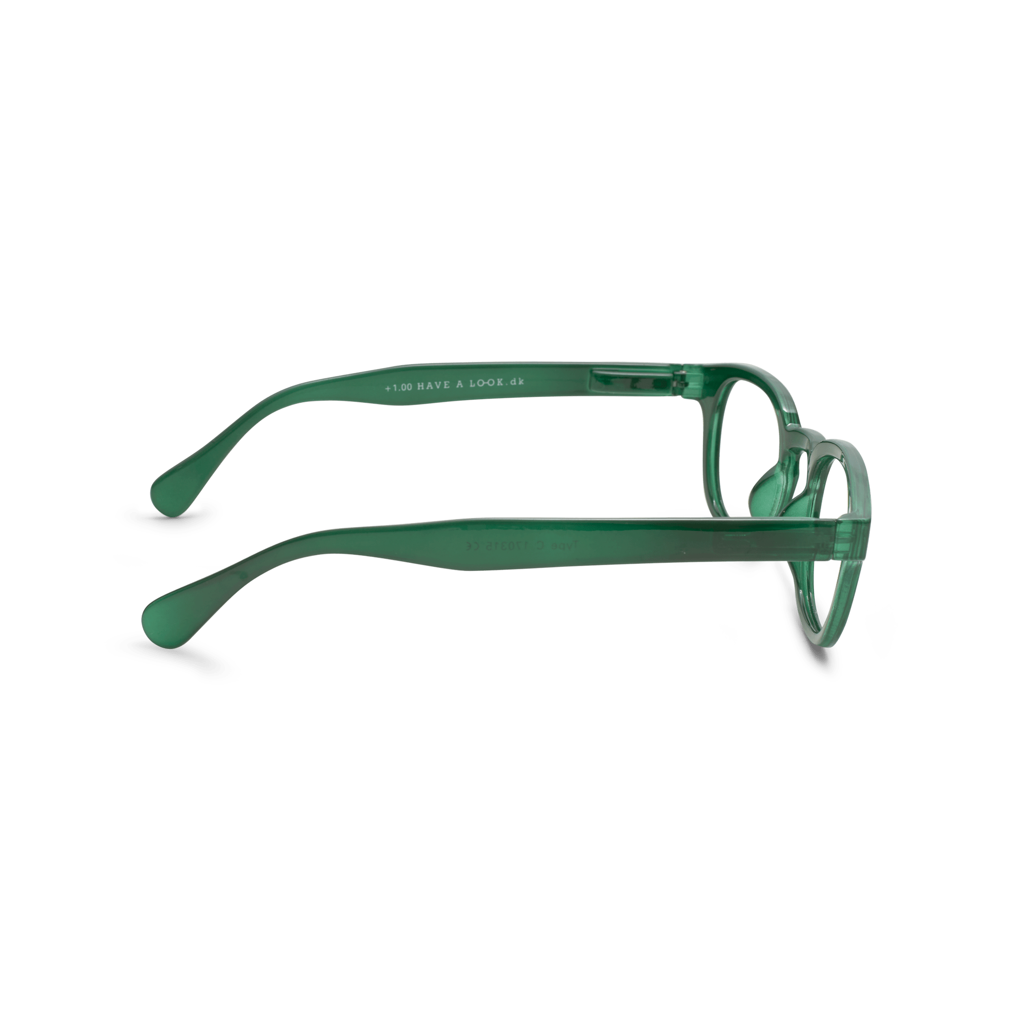 Lesebriller Type C - green