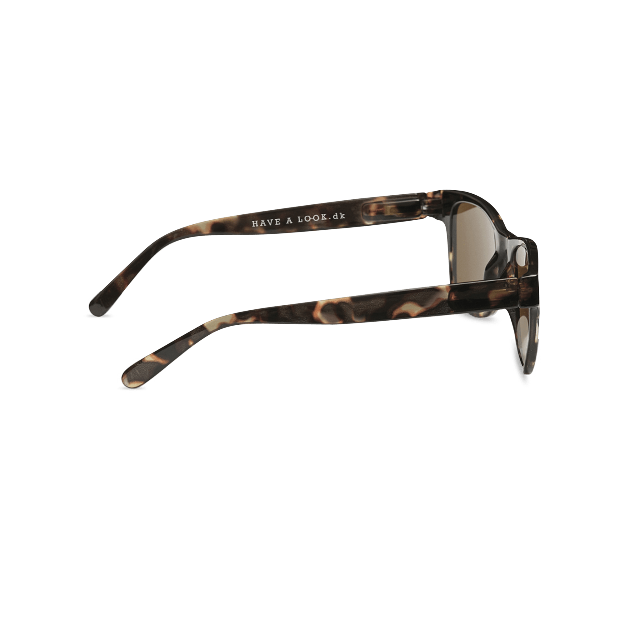 Solbriller m. lesefelt Type B - tortoise