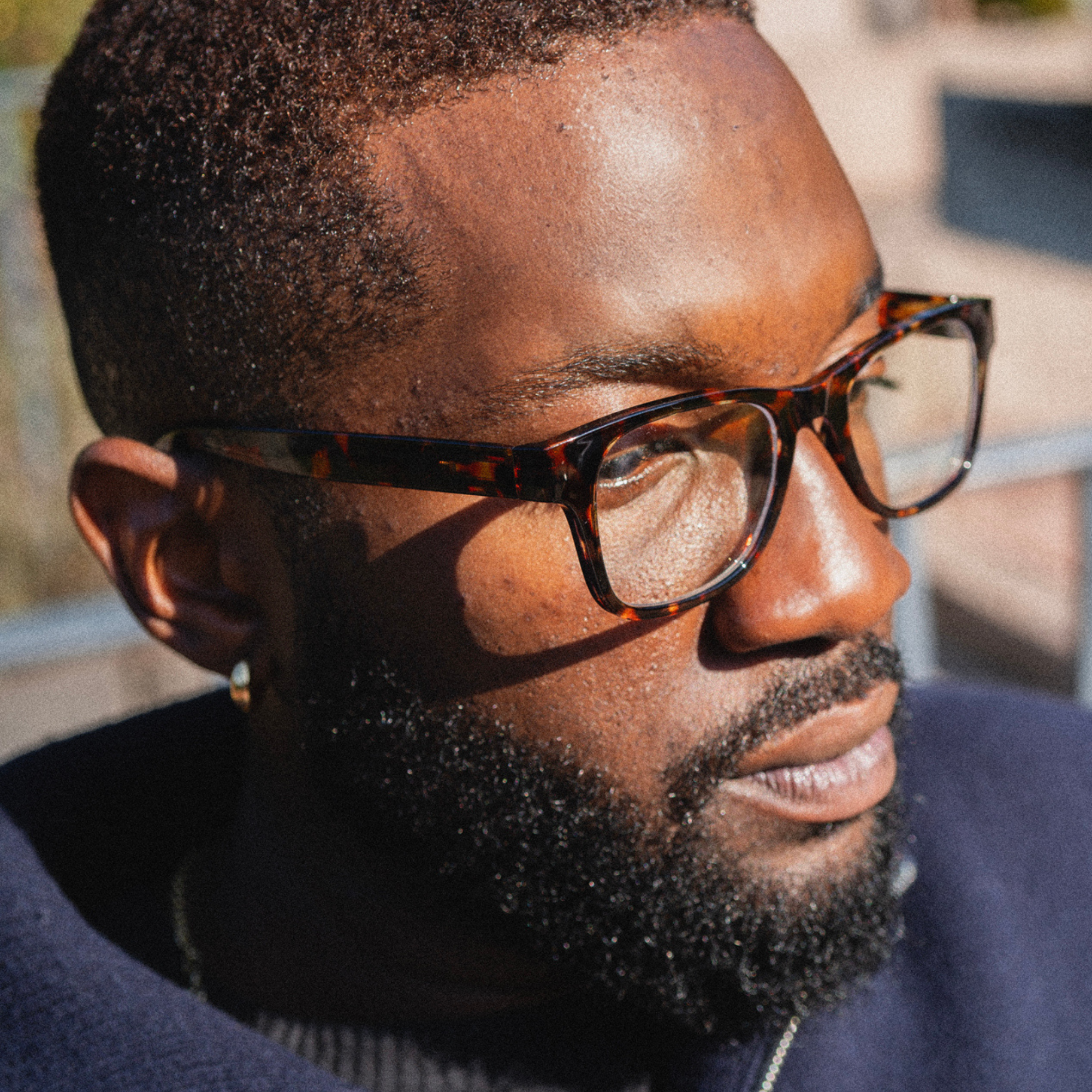 Blålysbriller Type B - tortoise