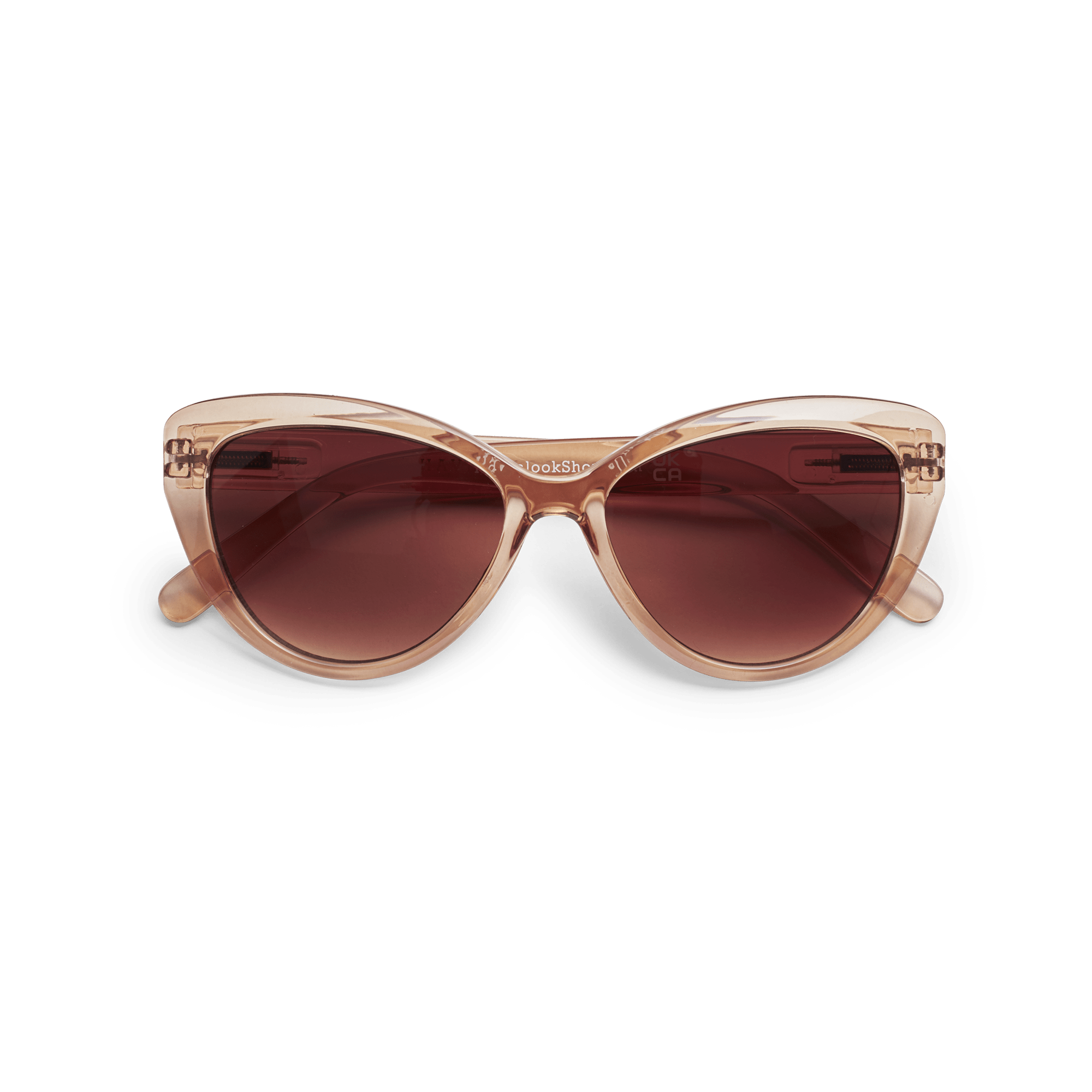 Solbriller Cat Eye - champagne