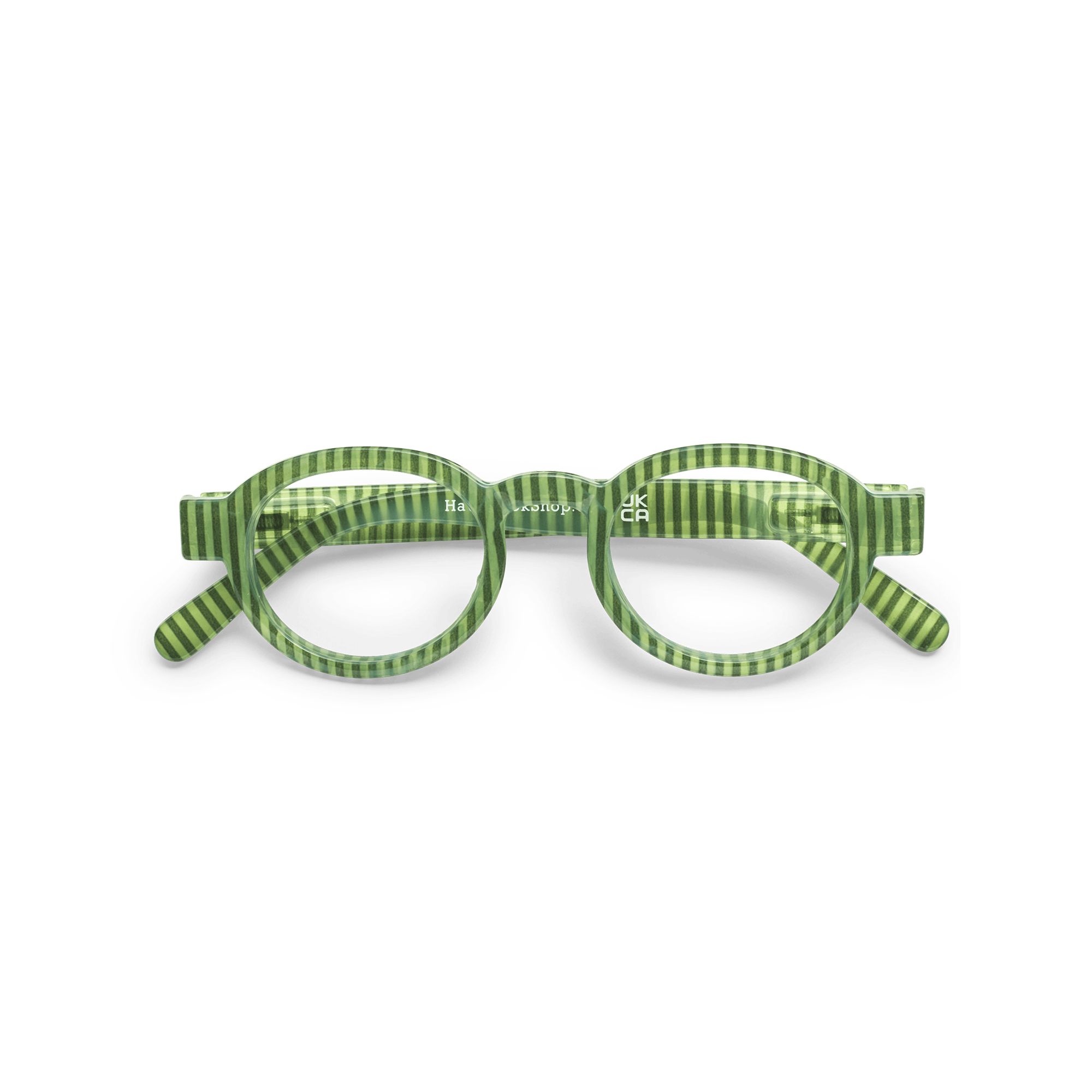 Lesebriller Circle Twist - cucumber