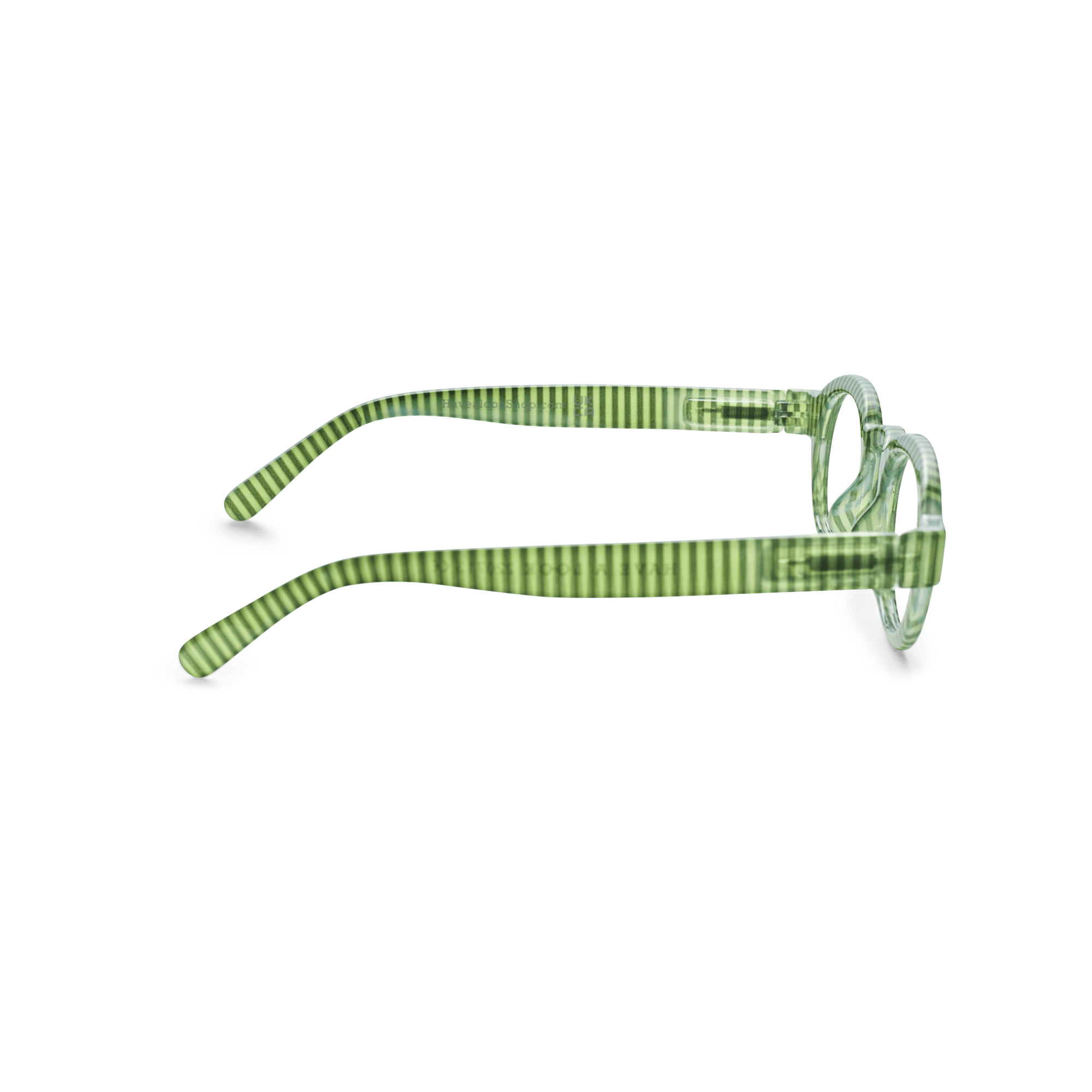 Lesebriller Circle Twist - cucumber