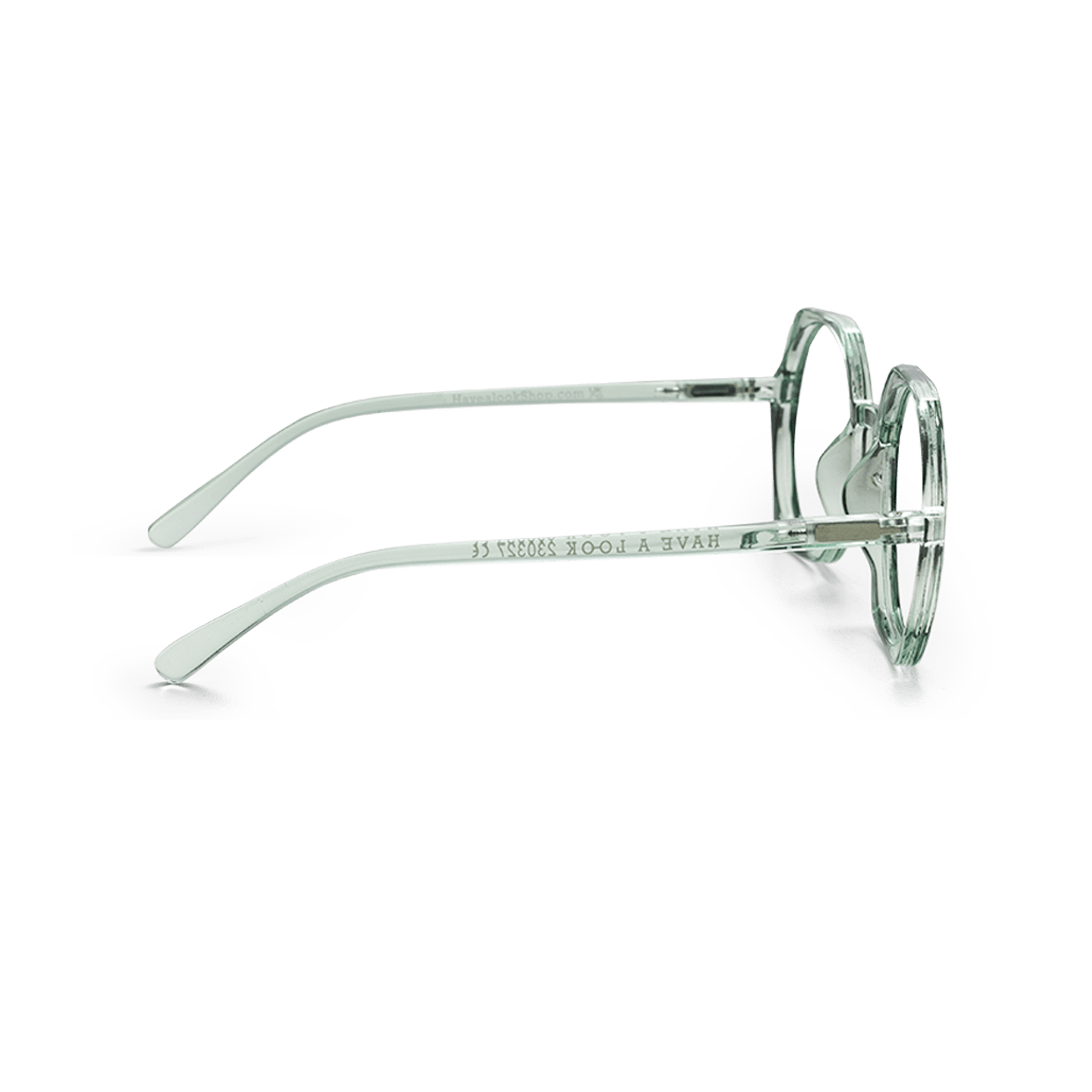 Lesebriller Edgy - clear green