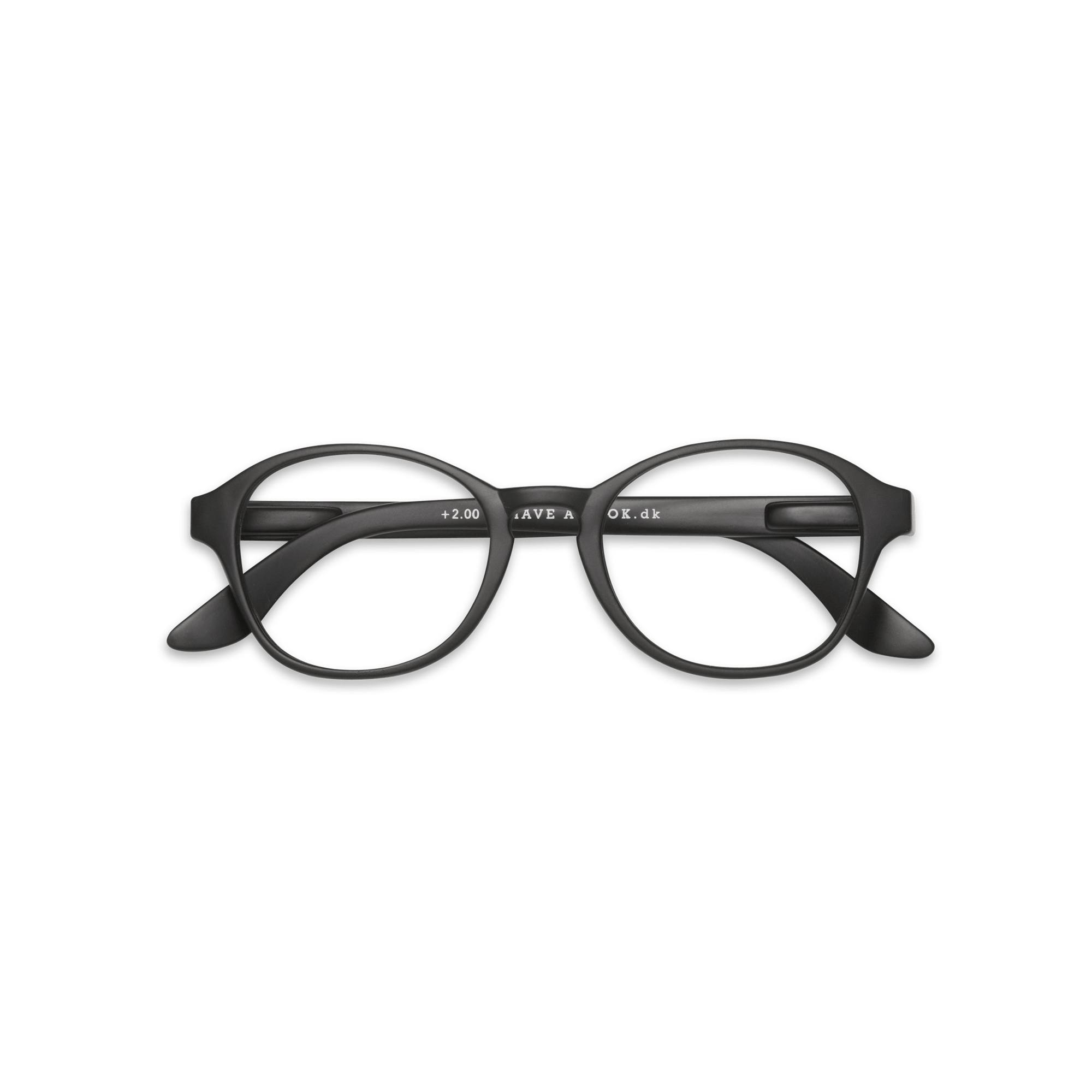 Blålysbriller Circle - black