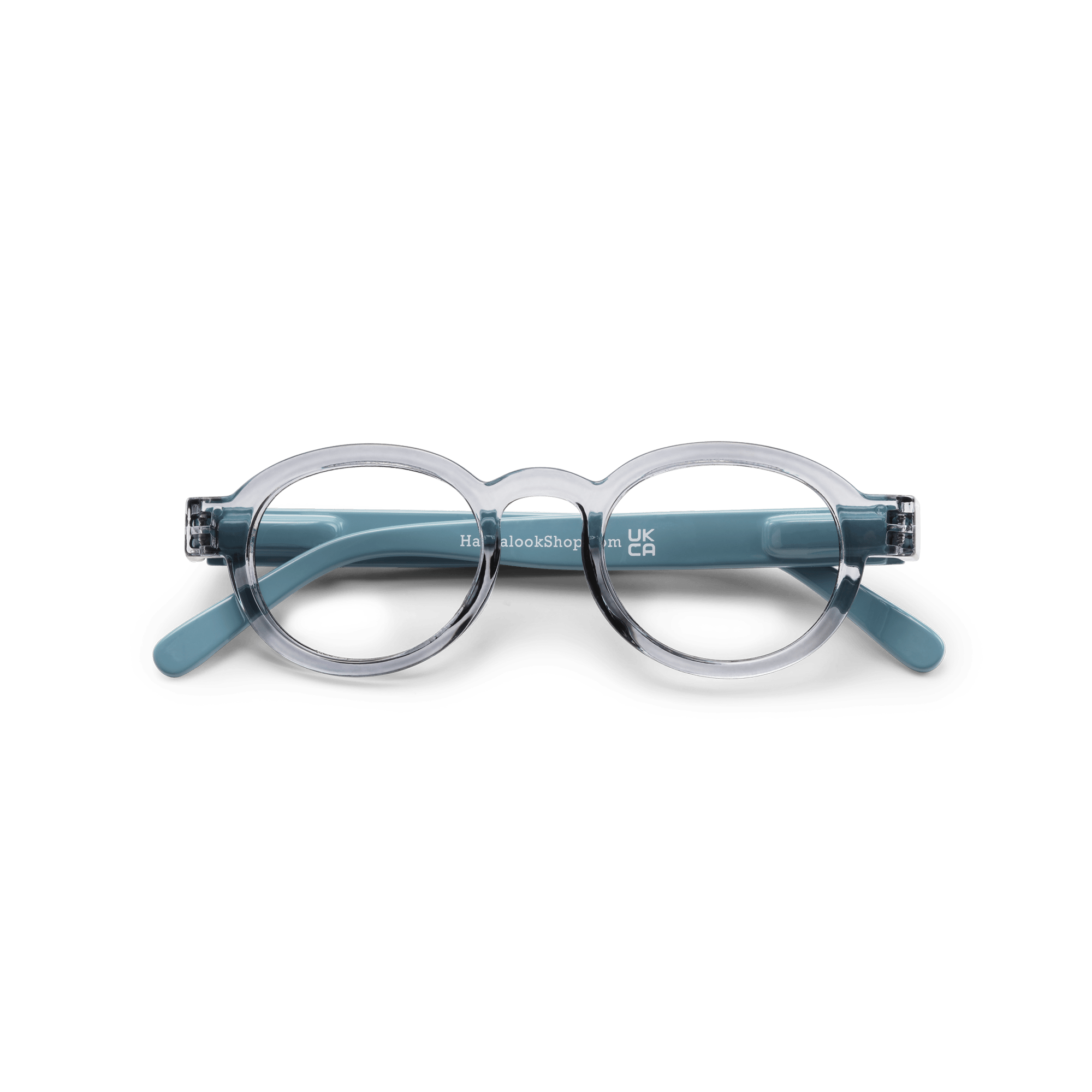Blålysbriller Circle Twist - grey/blue