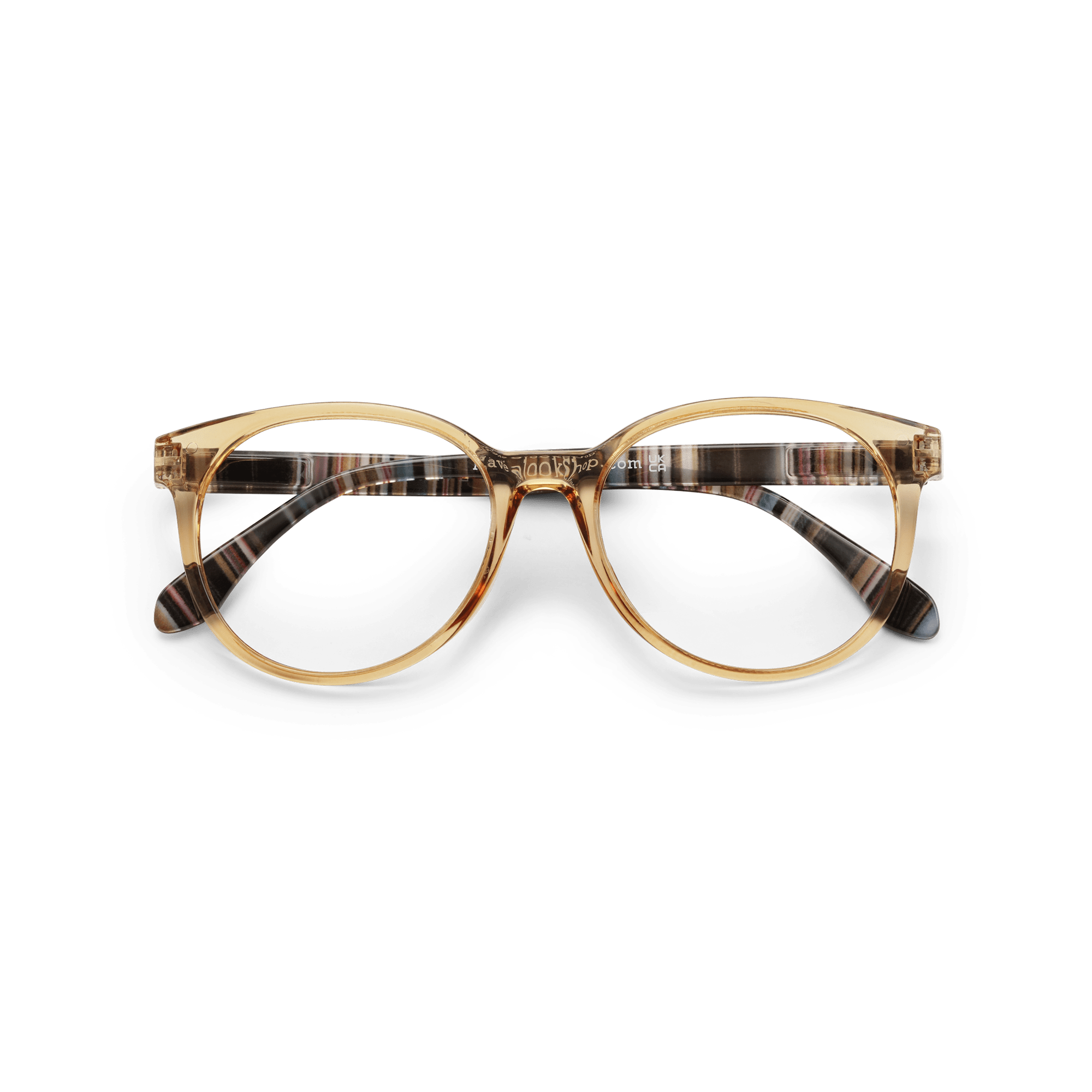 Blålysbriller City - amber