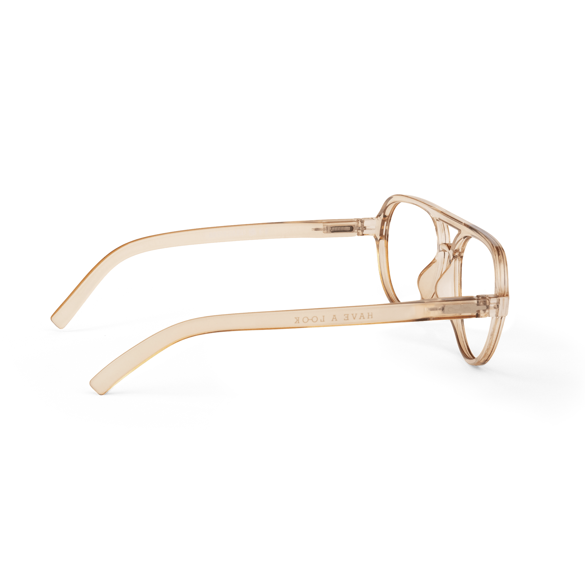 Minus glasses Avi - amber