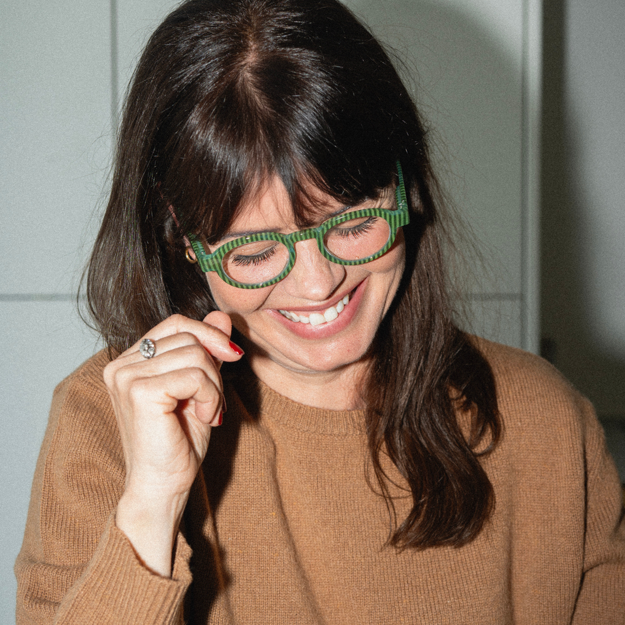 Briller u. styrke Circle Twist - cucumber