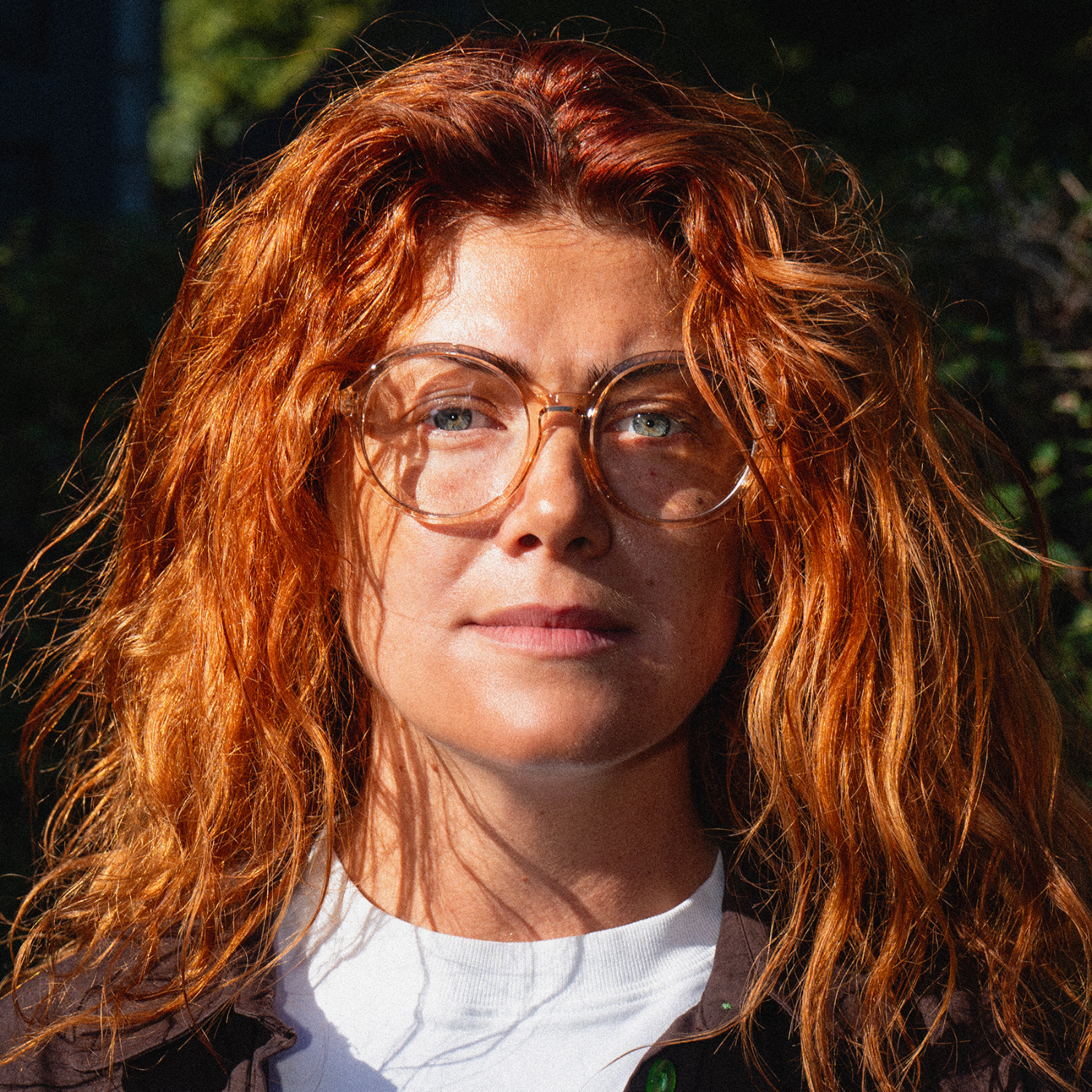 Blålysbriller Diva - champagne