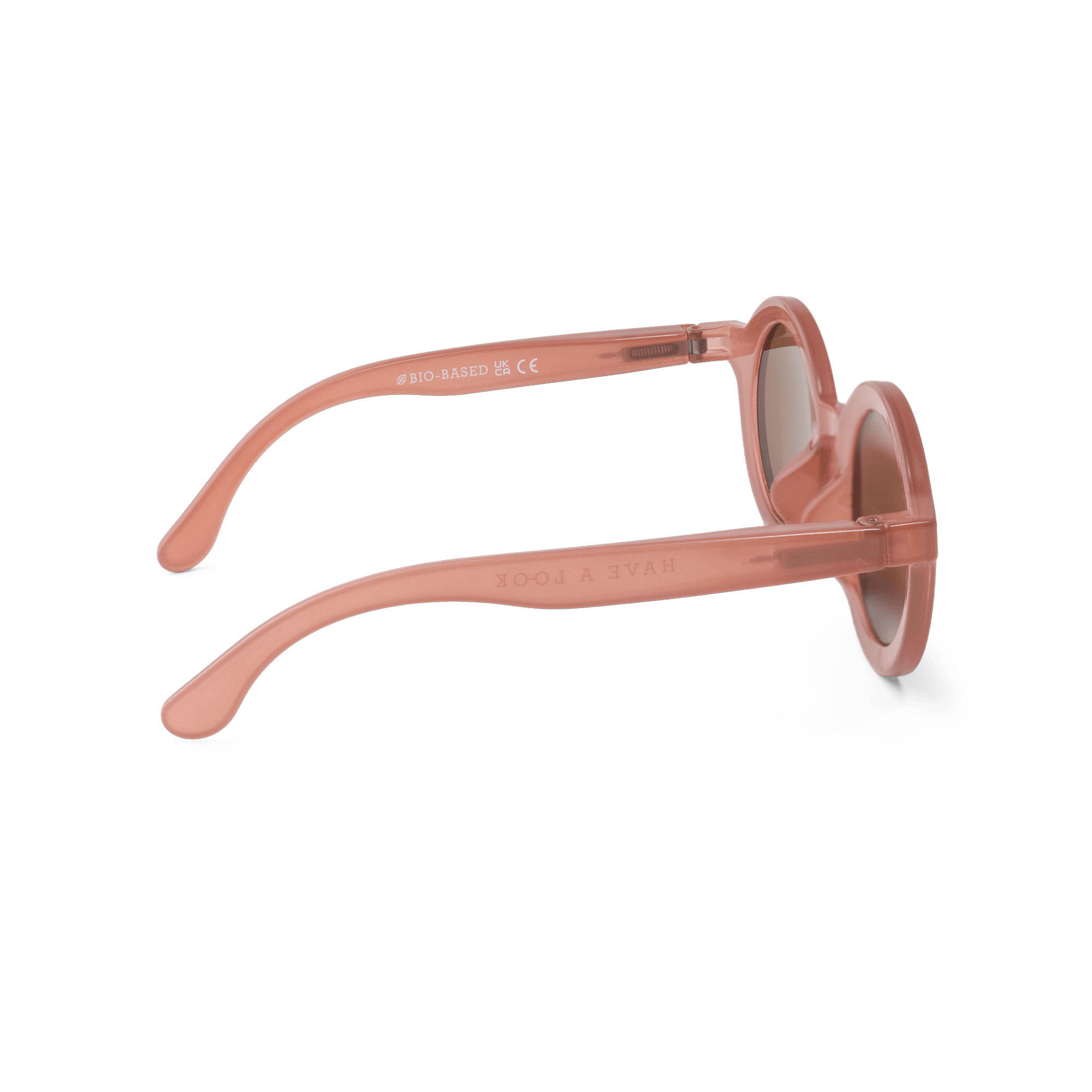Solbriller for barn Circle Mini - dusty rose