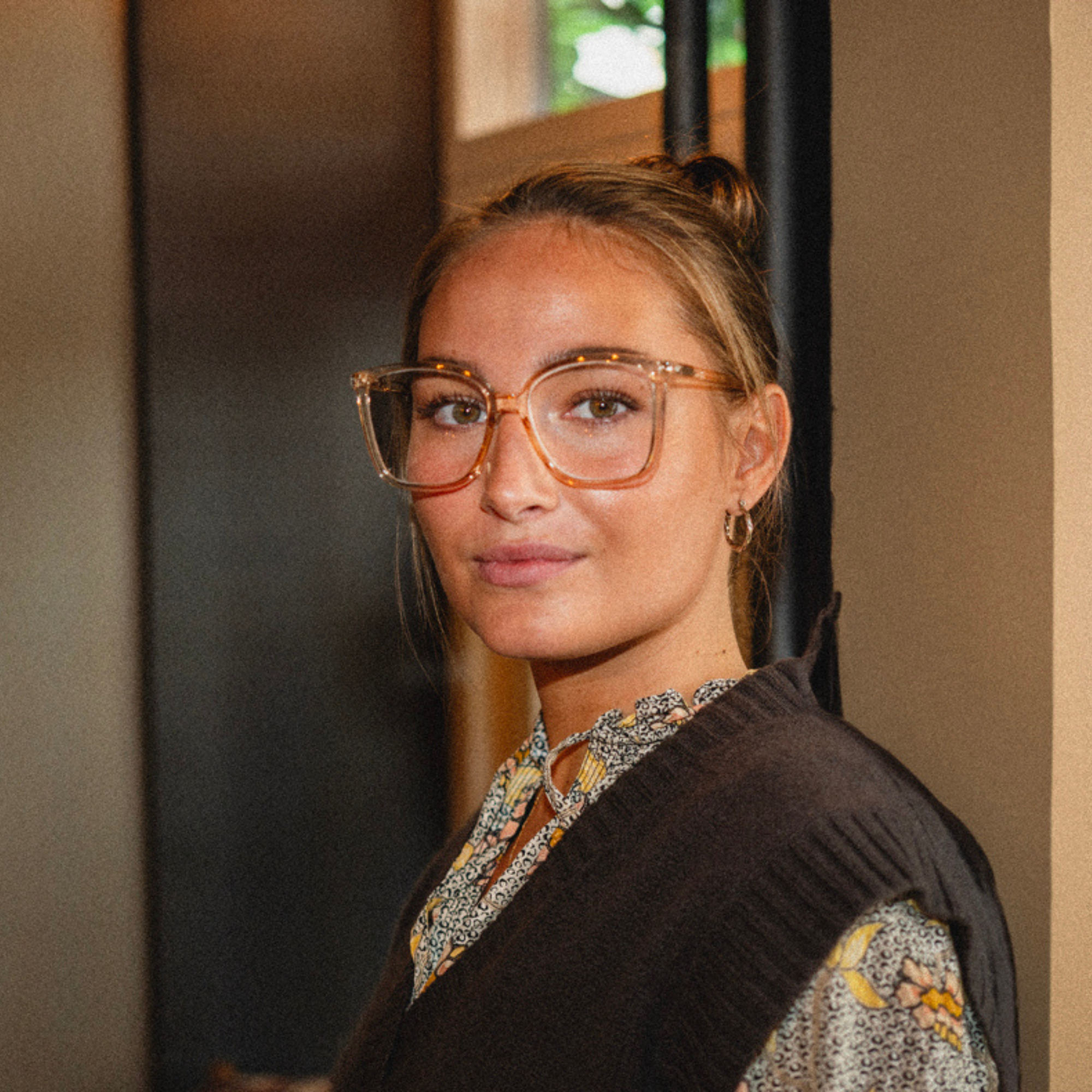 Blålysbriller Nymph - champagne