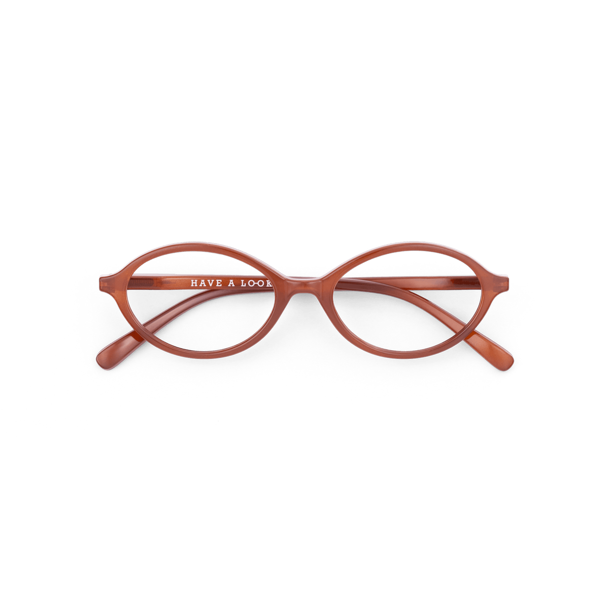 Lesebriller Oval - hazel