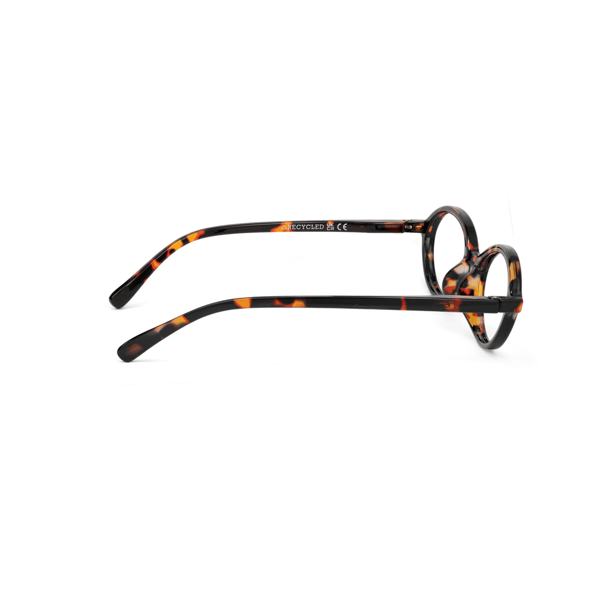 Lesebriller Oval - tortoise
