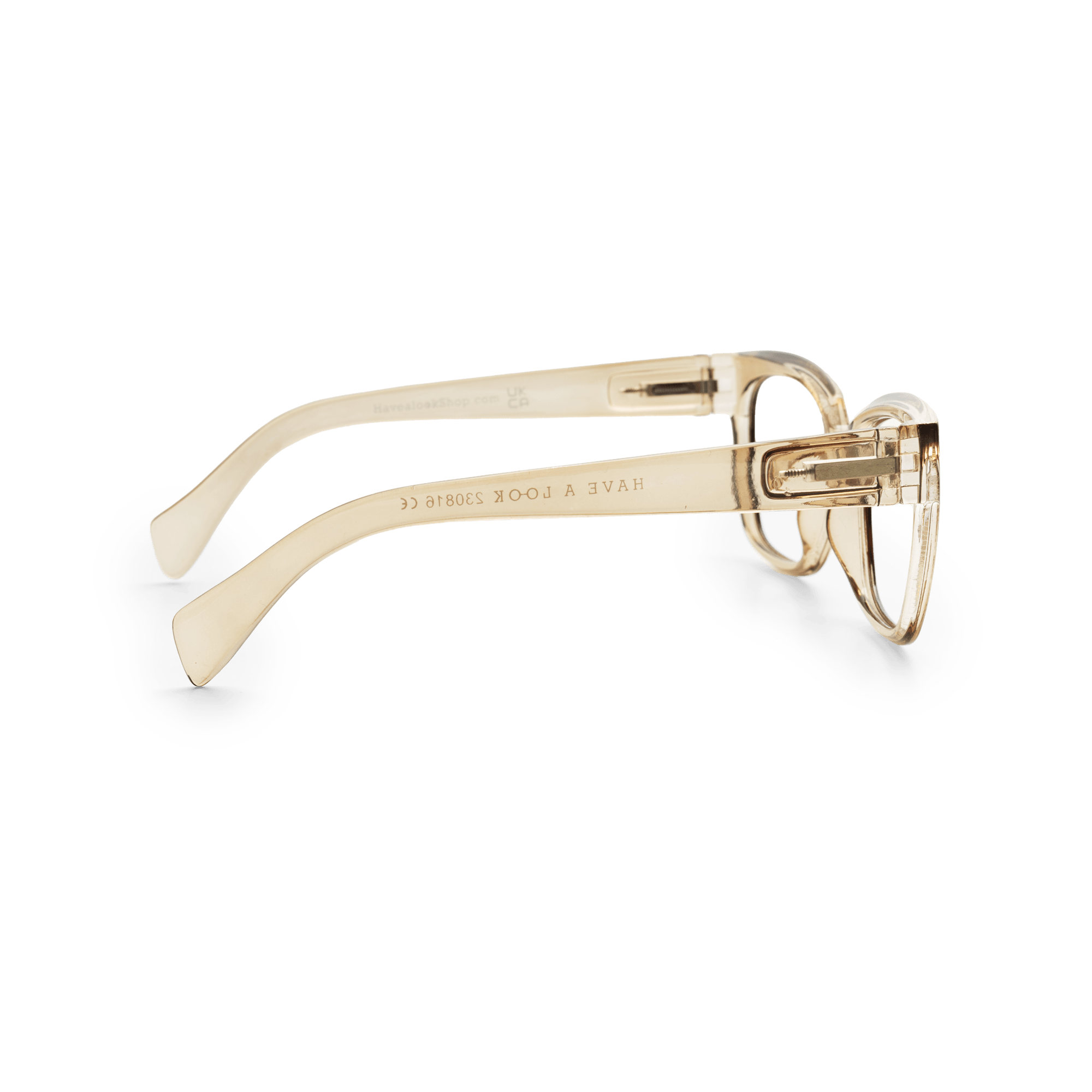 Blålysbriller Mood - brown sugar