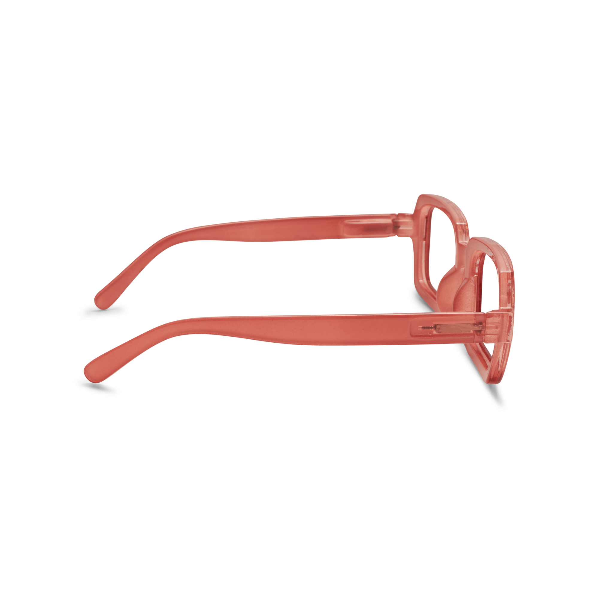 Briller u. styrke Square - coral