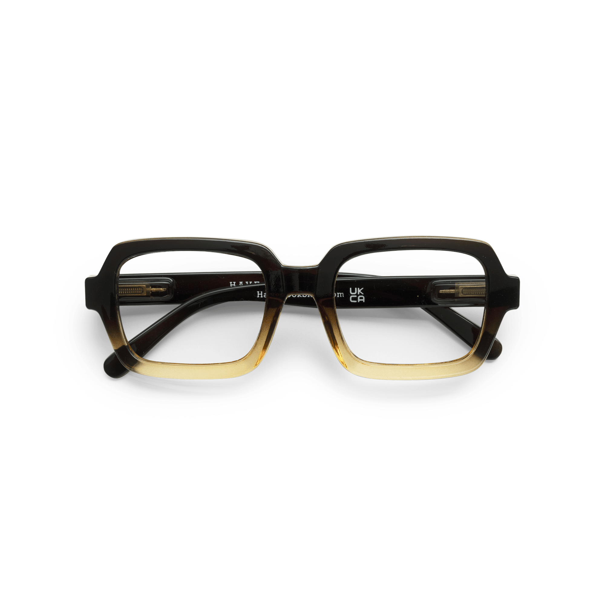 Briller u. styrke Square - black/brown